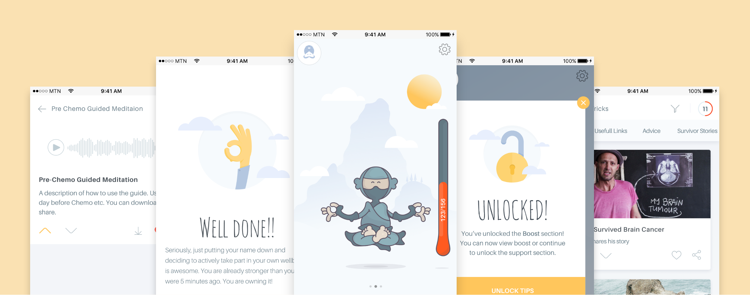 Self Help App Design